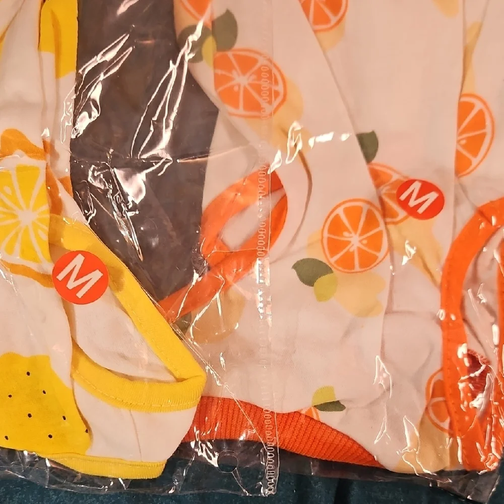Fruit Print Dog Outfits